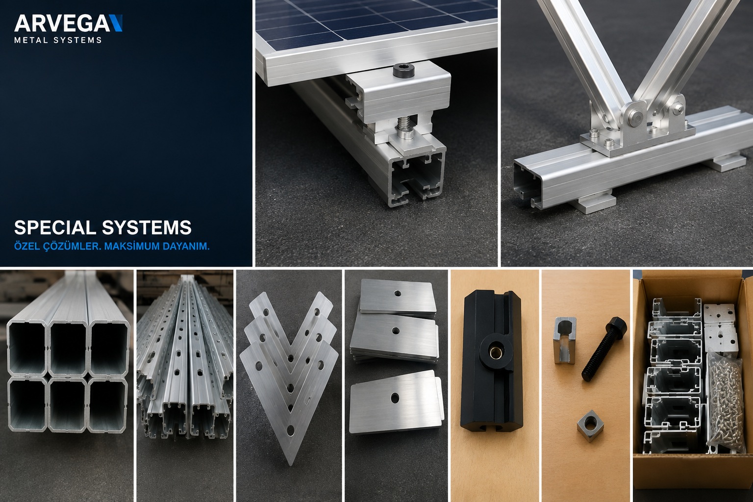 Verstellbare Solar-Montagesysteme