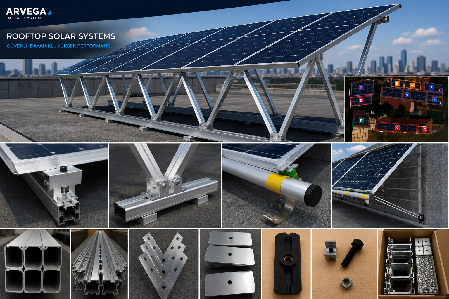 Solar-Montagesysteme für Dächer